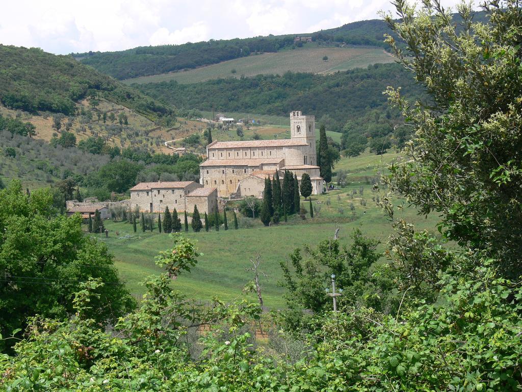 Le Rogheta Villa Campiglia dʼOrcia Eksteriør bilde